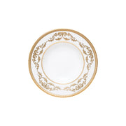 Imperio gold assiette creuse 22cm - Maison porcel  | Porcelaine