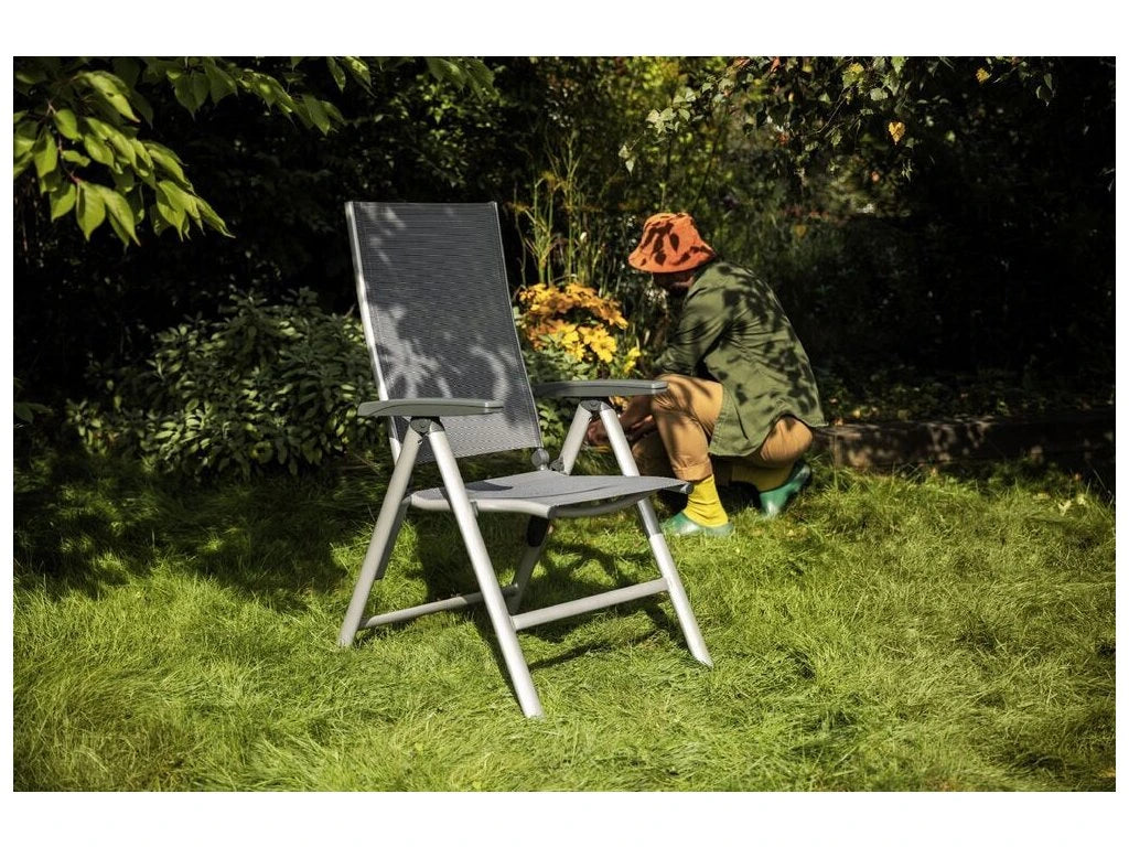 Fauteuil multiposition Gris/argent  Kettler Cirrus