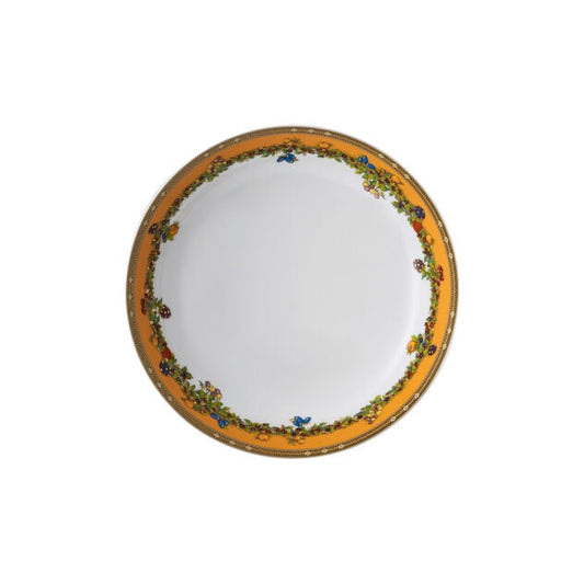 Assiette creuse en porcelaine - Le jardin de Versace