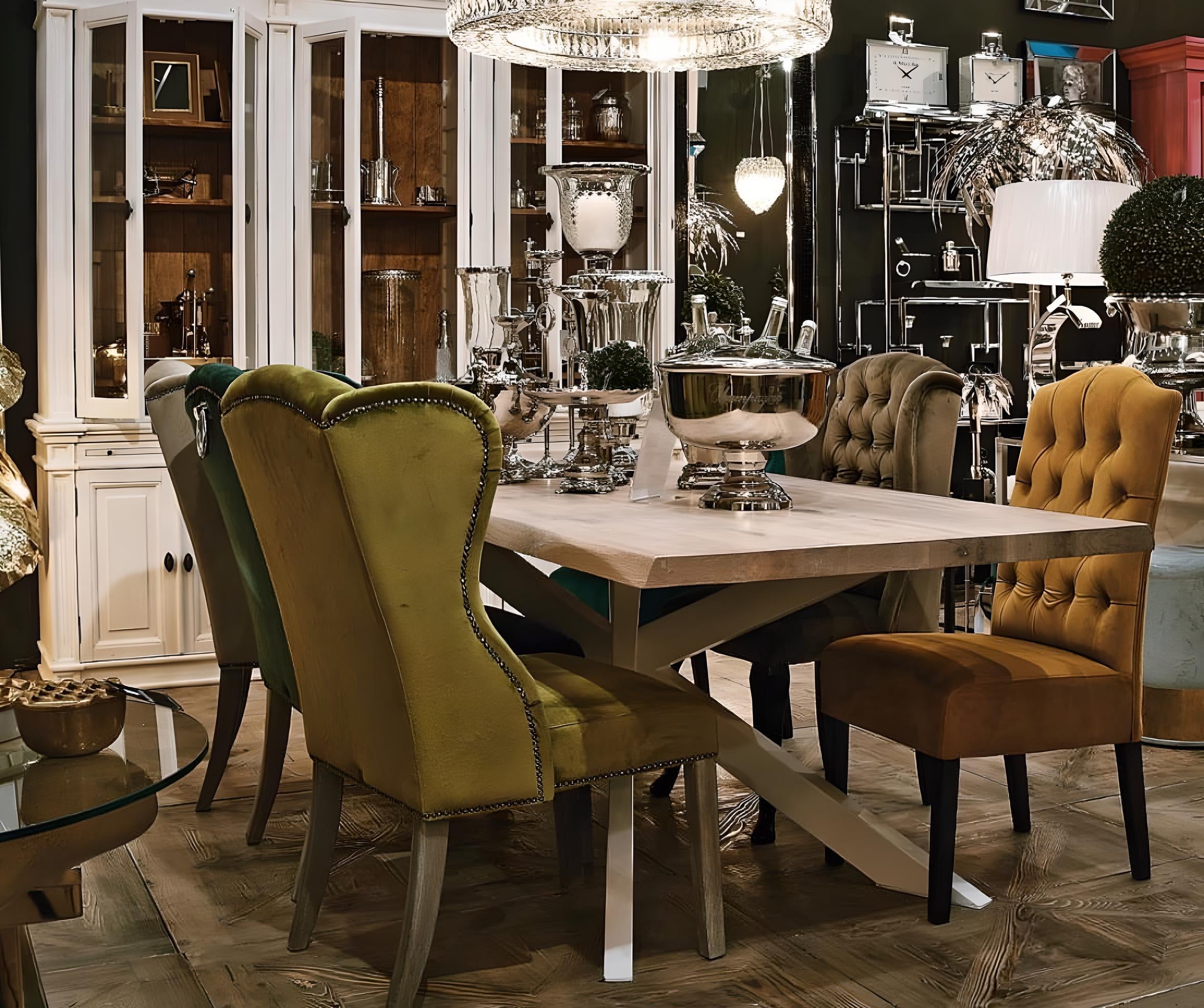 Table Versaille configurable - Maison porcel  | Porcelaine