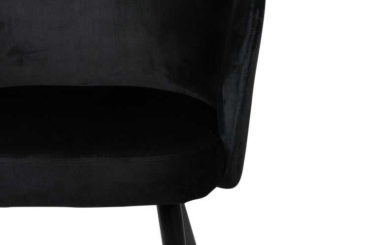 Chaise Bing Noir - Maison porcel  | Porcelaine
