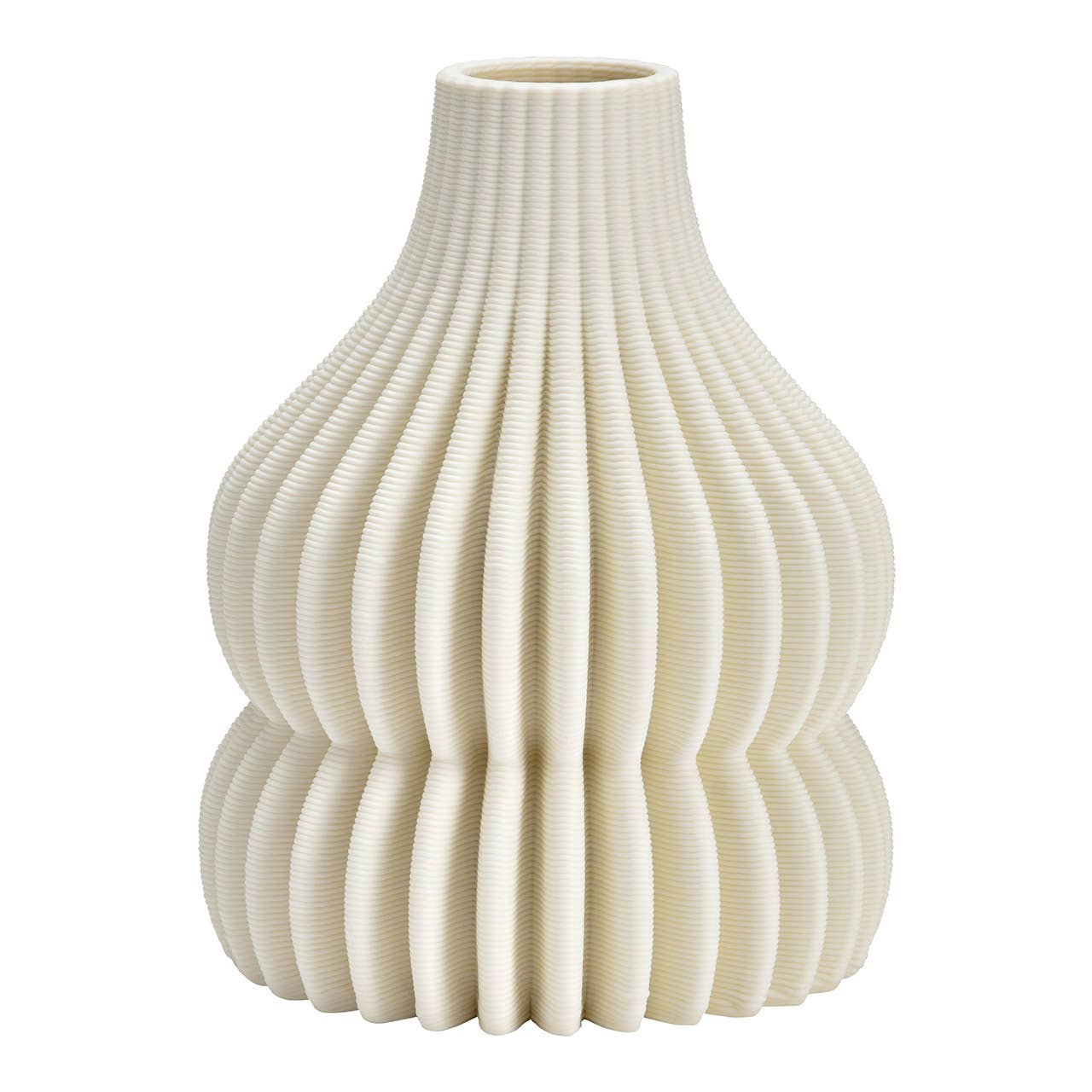 Vase "Léa" en Céramique Blanche