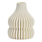 "Léa" White Ceramic Vase