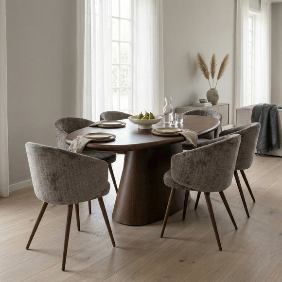 Chaise Luna – Fauteuil Design Tissu