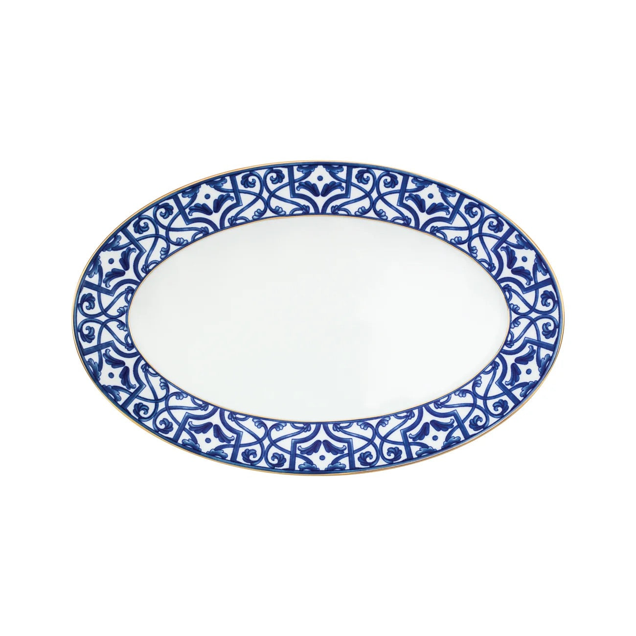 Blue legacy plat 31cm - Maison porcel  | Porcelaine