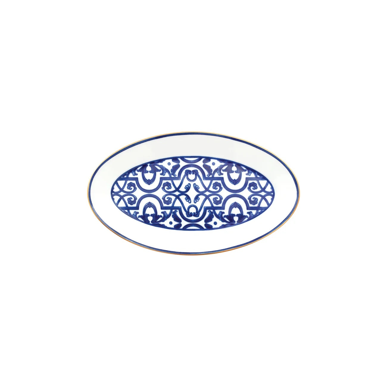 Blue legacy plat 22cm - Maison porcel  | Porcelaine