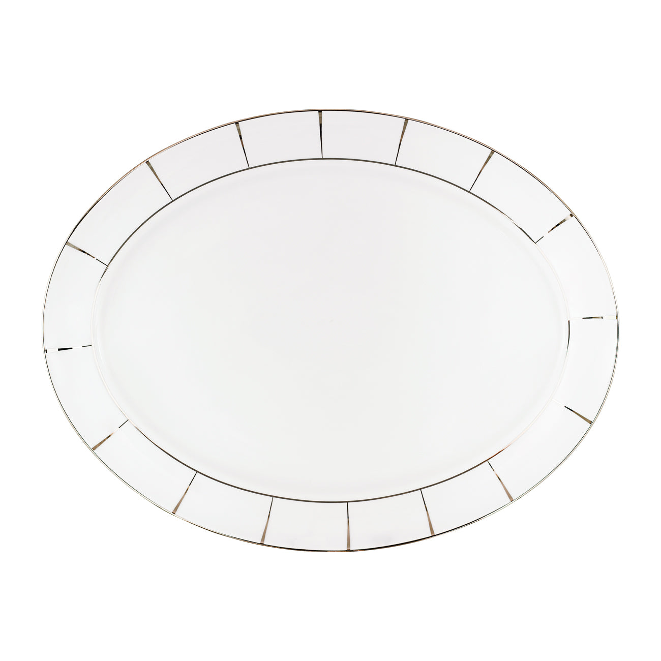 Excentric plat 35cm - Maison porcel  | Porcelaine