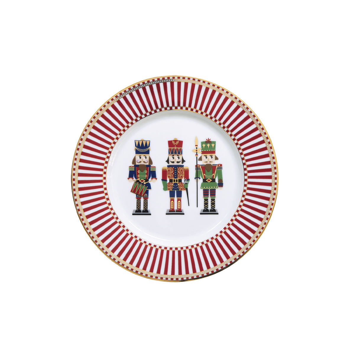 Assiette à dessert en porcelaine - Nutcracker