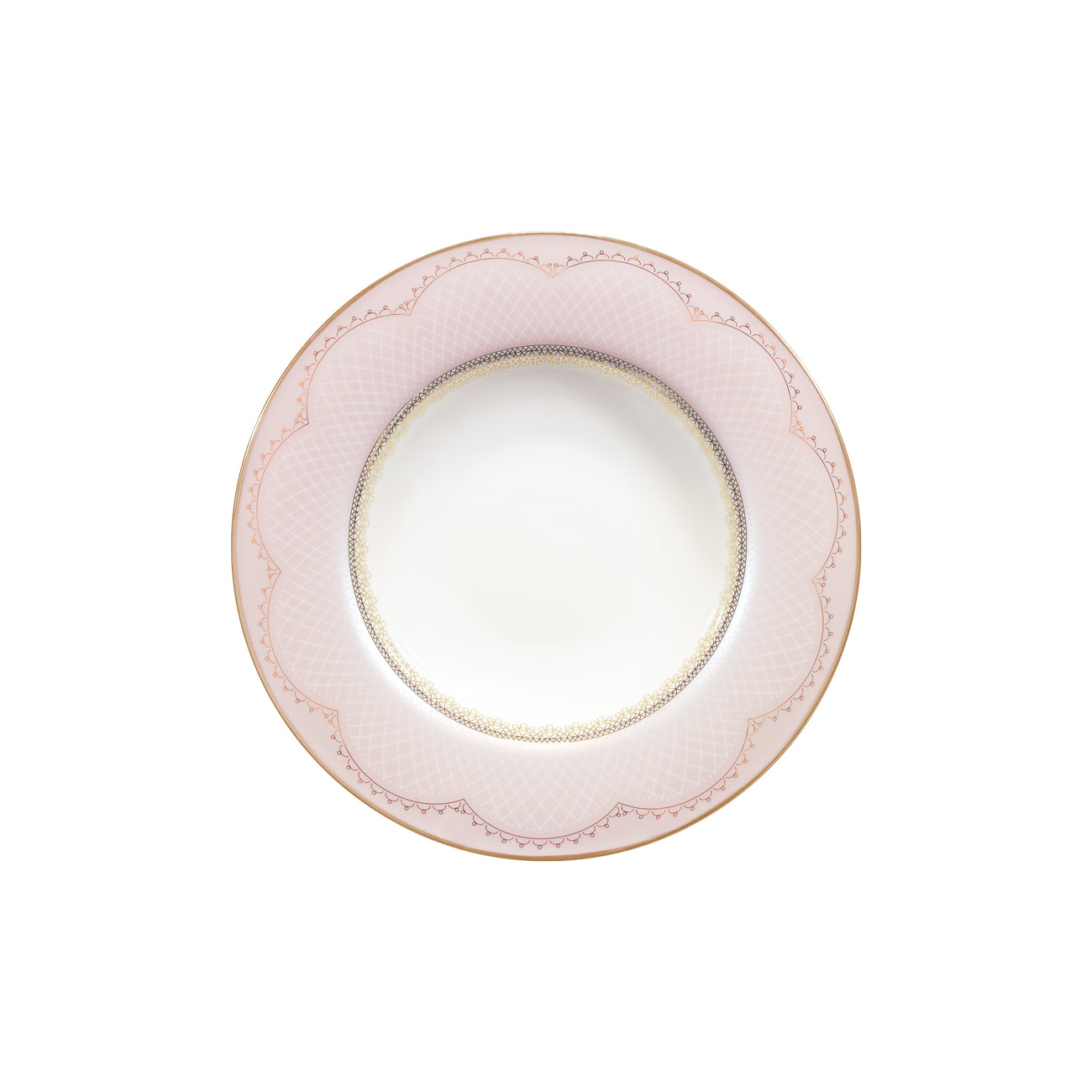 Grace assiette creuse 23cm - Maison porcel  | Porcelaine