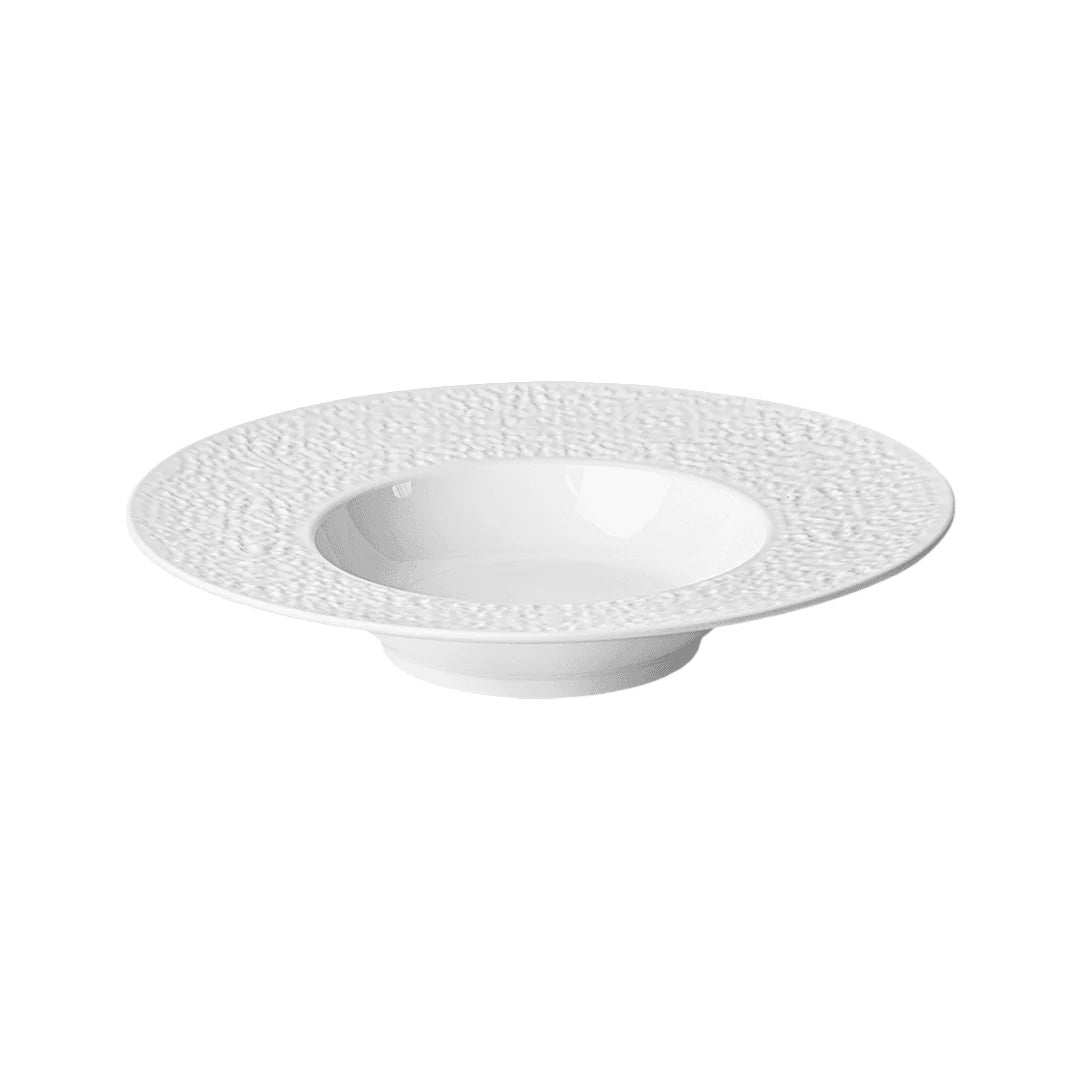 Grande assiette creuse en mélamine - Luna