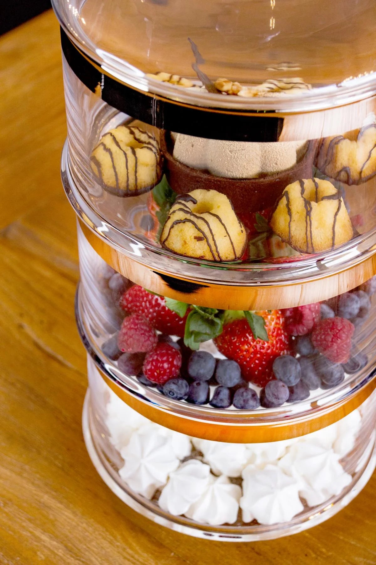 Boîte en verre 3 étages - Vigo