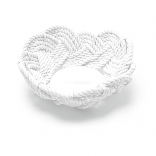 Grand panier 32cm blanc