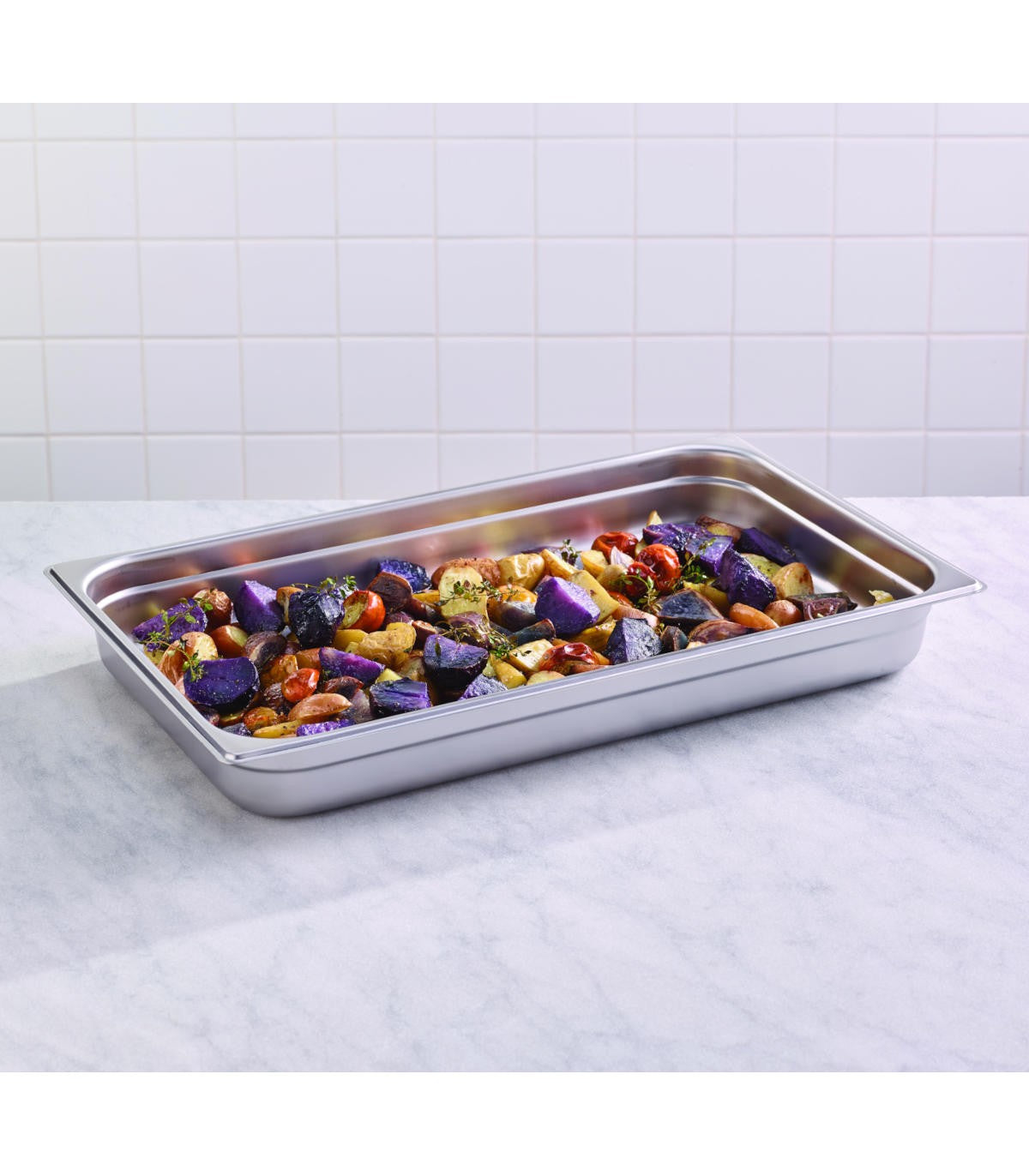 Maxi Stainless Steel Dish 1/1