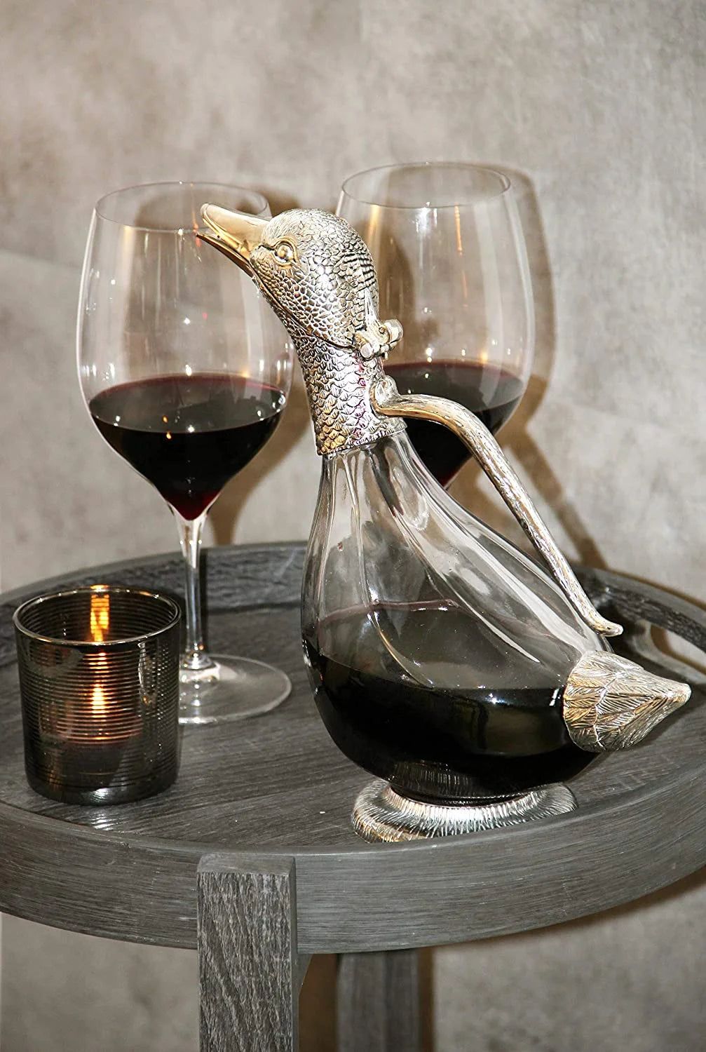 Décanteur plaqué argent - Daisy