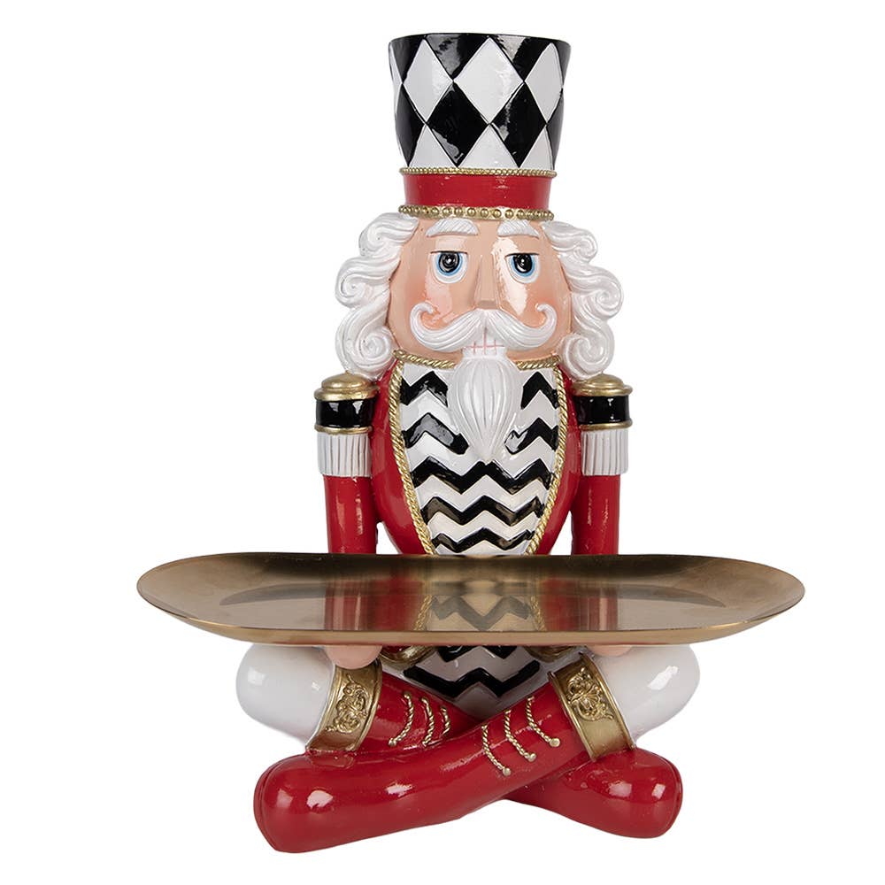 Plat de décoration de Noël Casse-noisette 32 cm