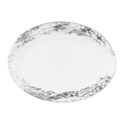 Belle époque argent plat 35cm - Maison porcel  | Porcelaine