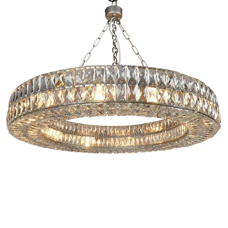 Plafonnier crystal Mali 82x52cm - Maison porcel  | Porcelaine
