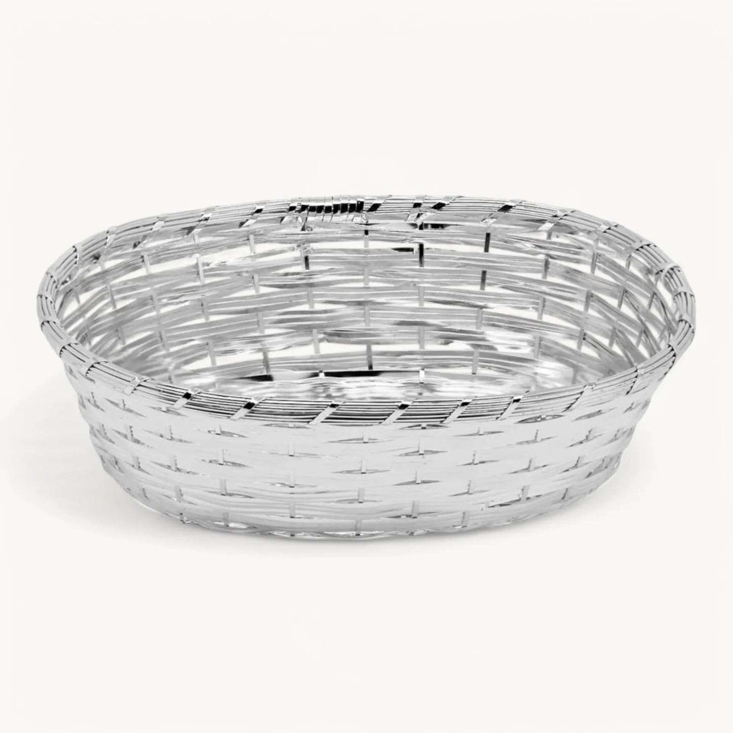 Panier à pain plaqué argent noble