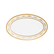 Imperio gold plat 31cm - Maison porcel  | Porcelaine