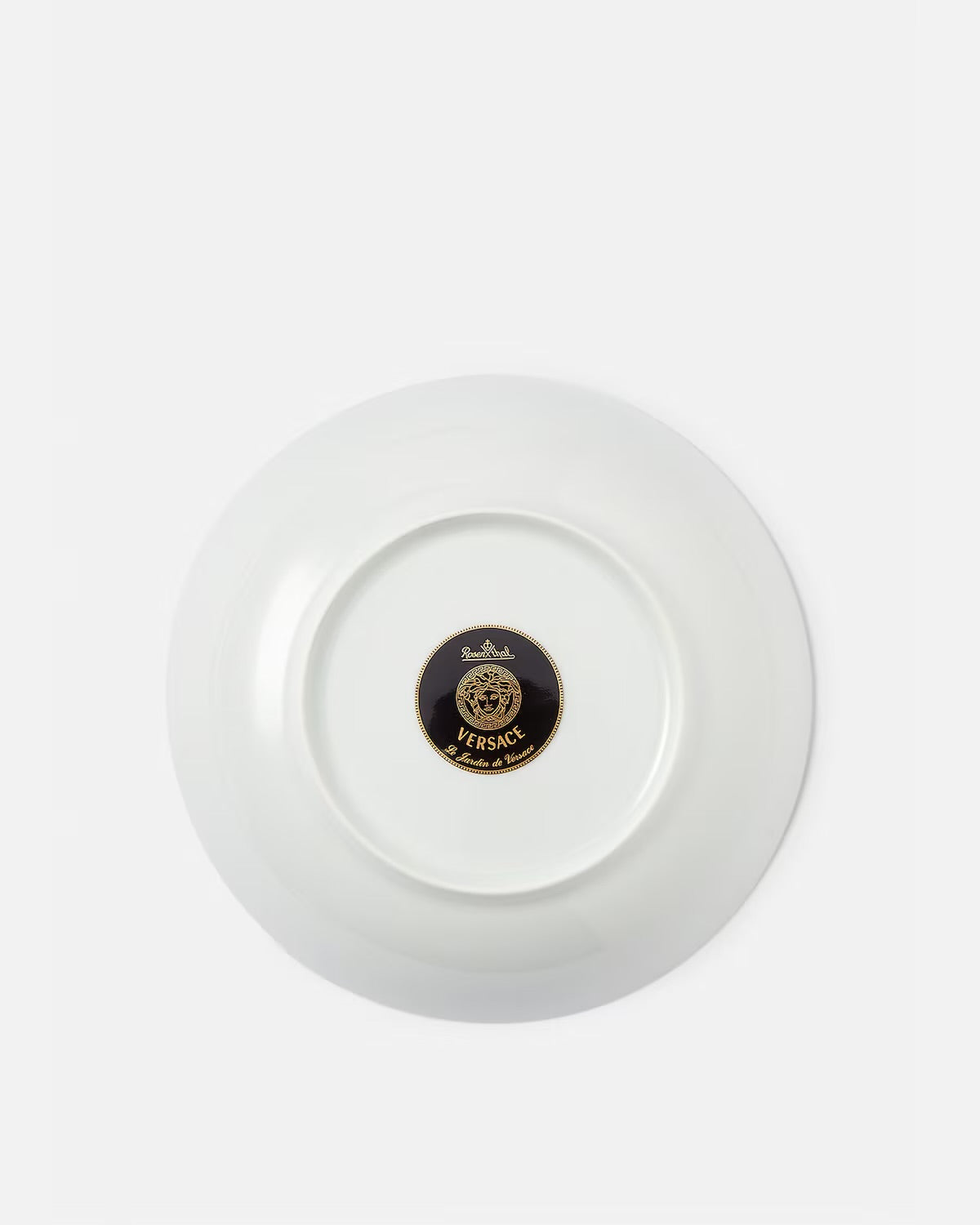 Assiette creuse en porcelaine - Le jardin de Versace