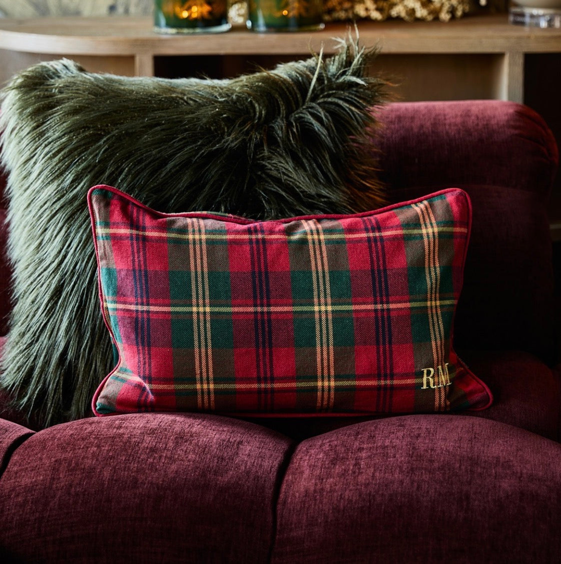 Housse de Coussin RM Classic Tartan 50x30