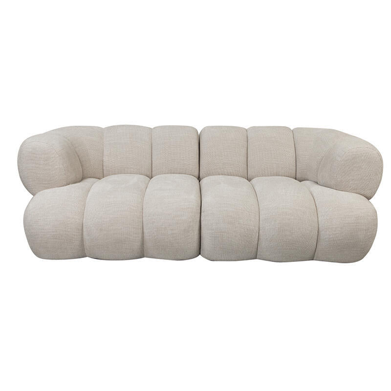 Canapé modulable New York 2/3 place - Beige
