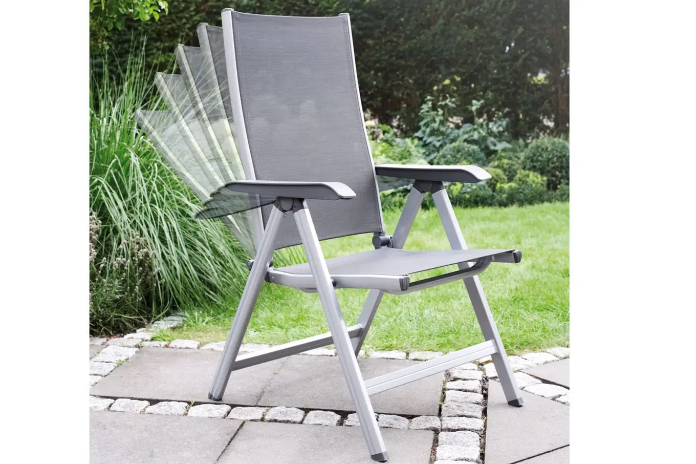 Fauteuil Kettler Basicplus - argent/anthracite