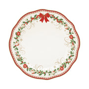 Assiette plate de Noël en porcelaine – Christmas Heritage