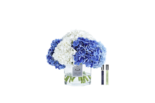 Bouquet Classique d’Hortensias – Bleu