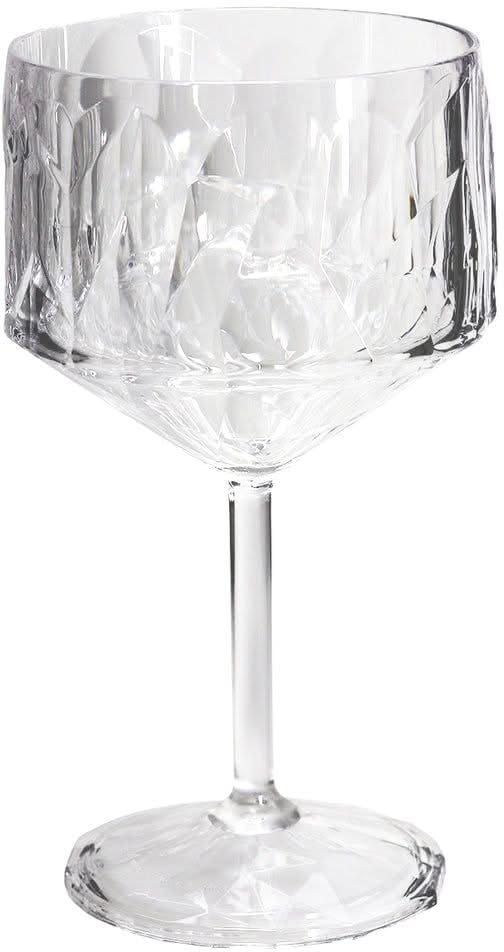 Set 2 Verres 40cl plastique transparent - Club