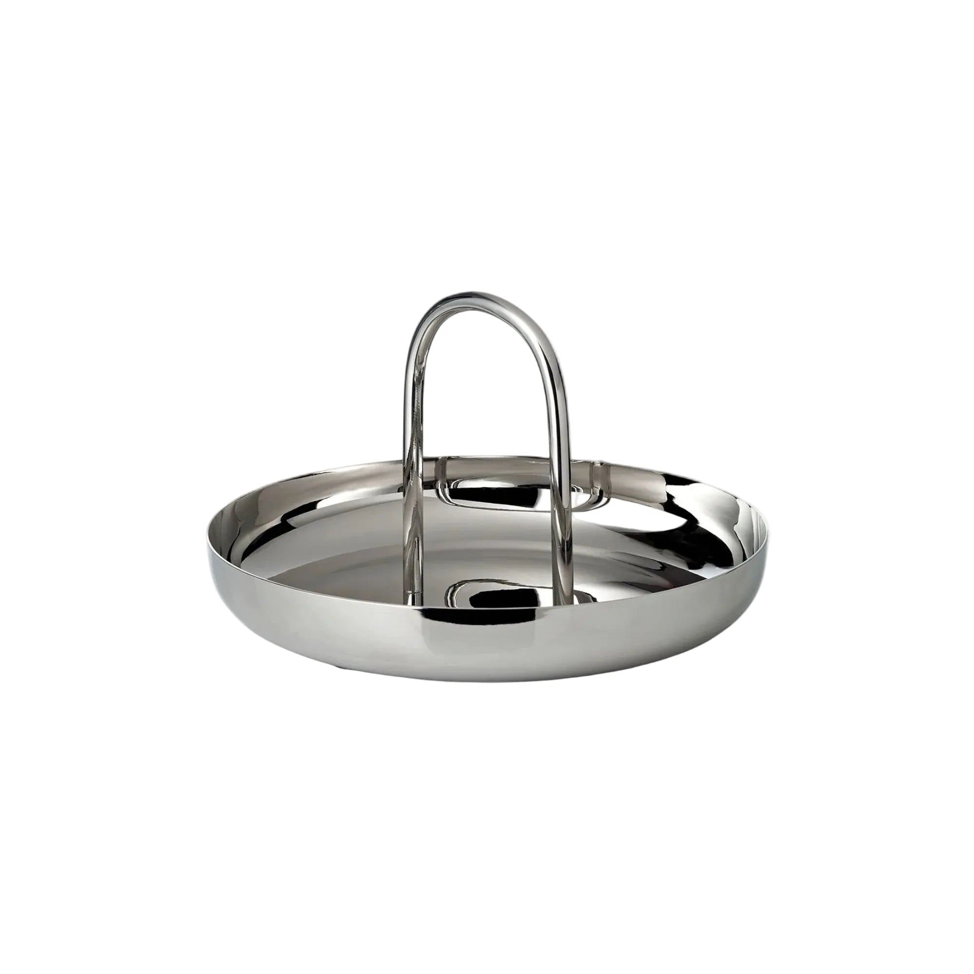 Coupe design en acier inoxydable – Élégance argentée