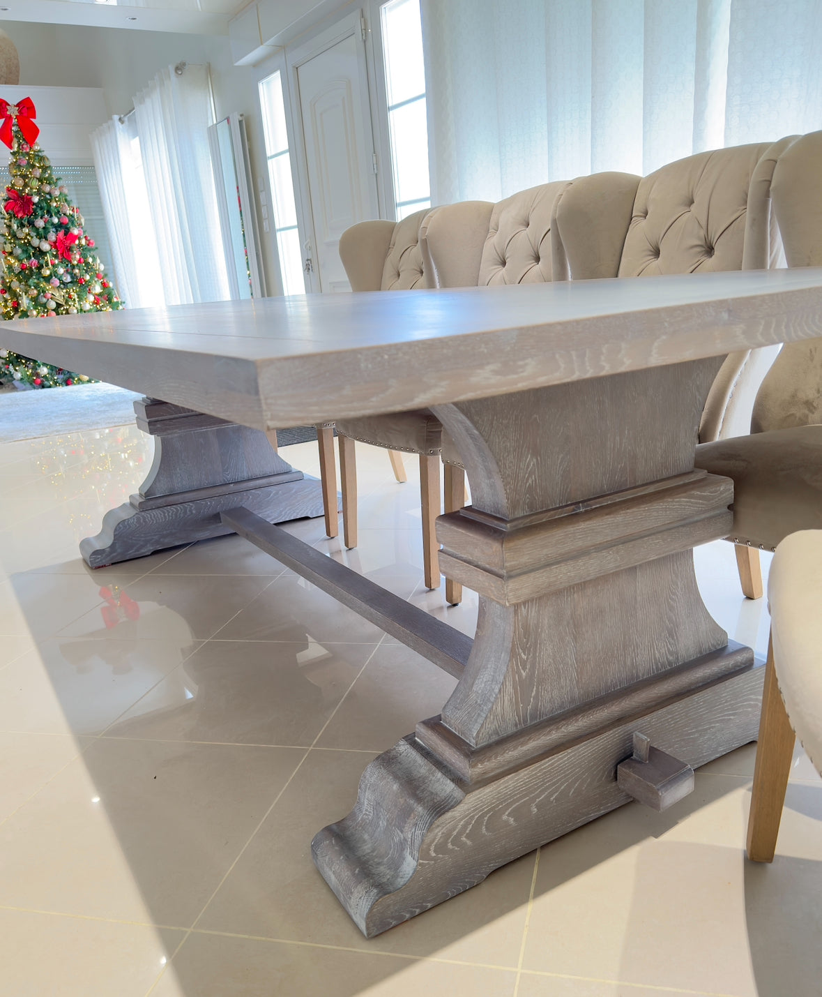 Table Harper configurable - Maison porcel  | Porcelaine
