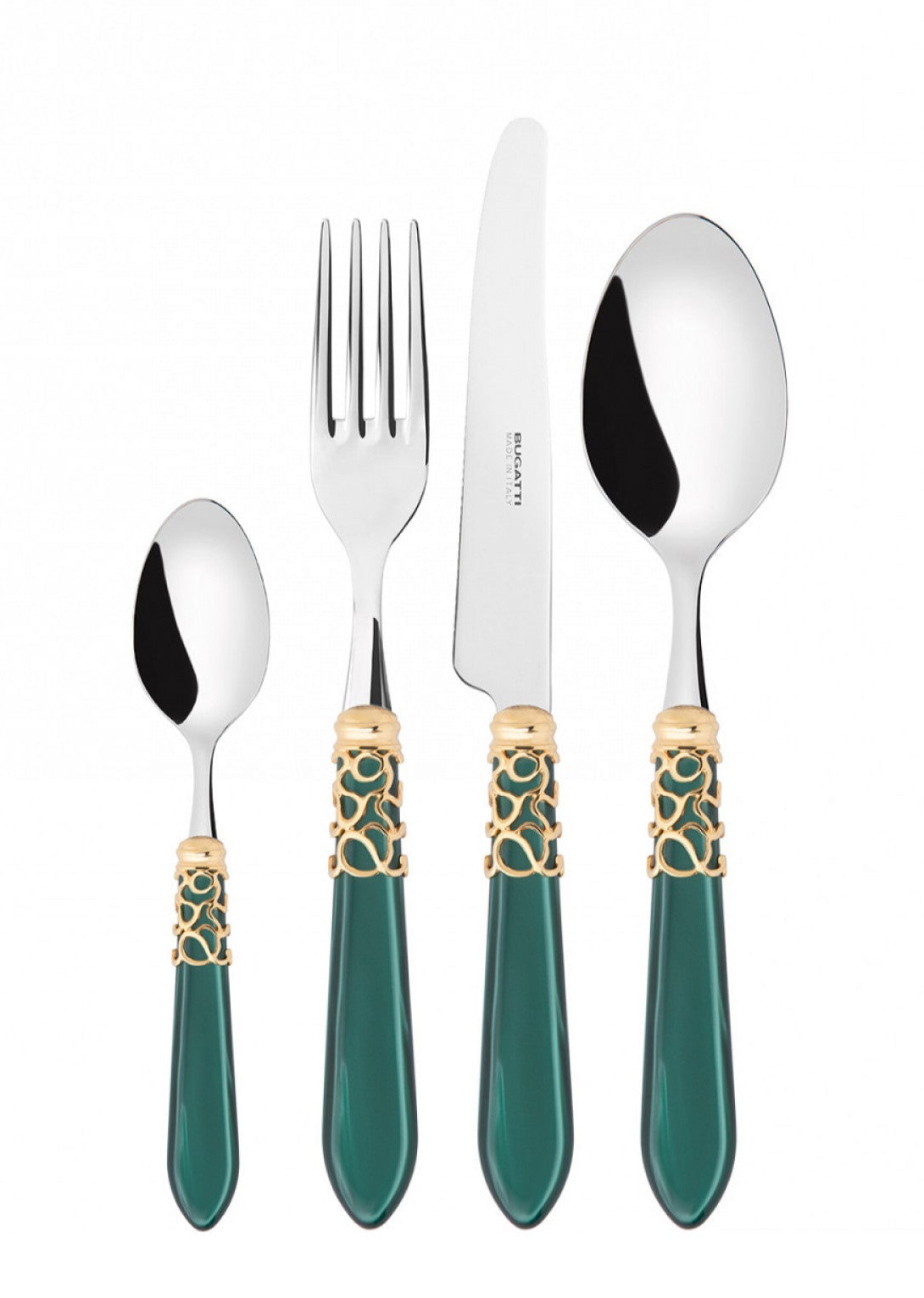 Bugatti melodia vert doré - Maison porcel  | Porcelaine