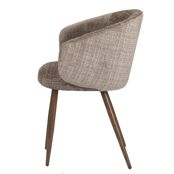 Chaise Luna – Fauteuil Design Tissu