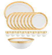 Set 18 pièces porcelaine - Auratus Sunset