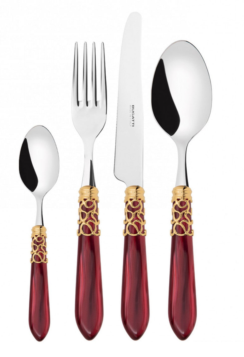 Bugatti melodia bordeaux doré - Maison porcel  | Porcelaine