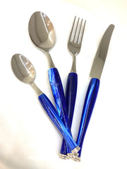 Motivi bleue foncé - Maison porcel  | Porcelaine