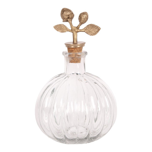 Bouteille Château Baroque avec bouchon en laiton