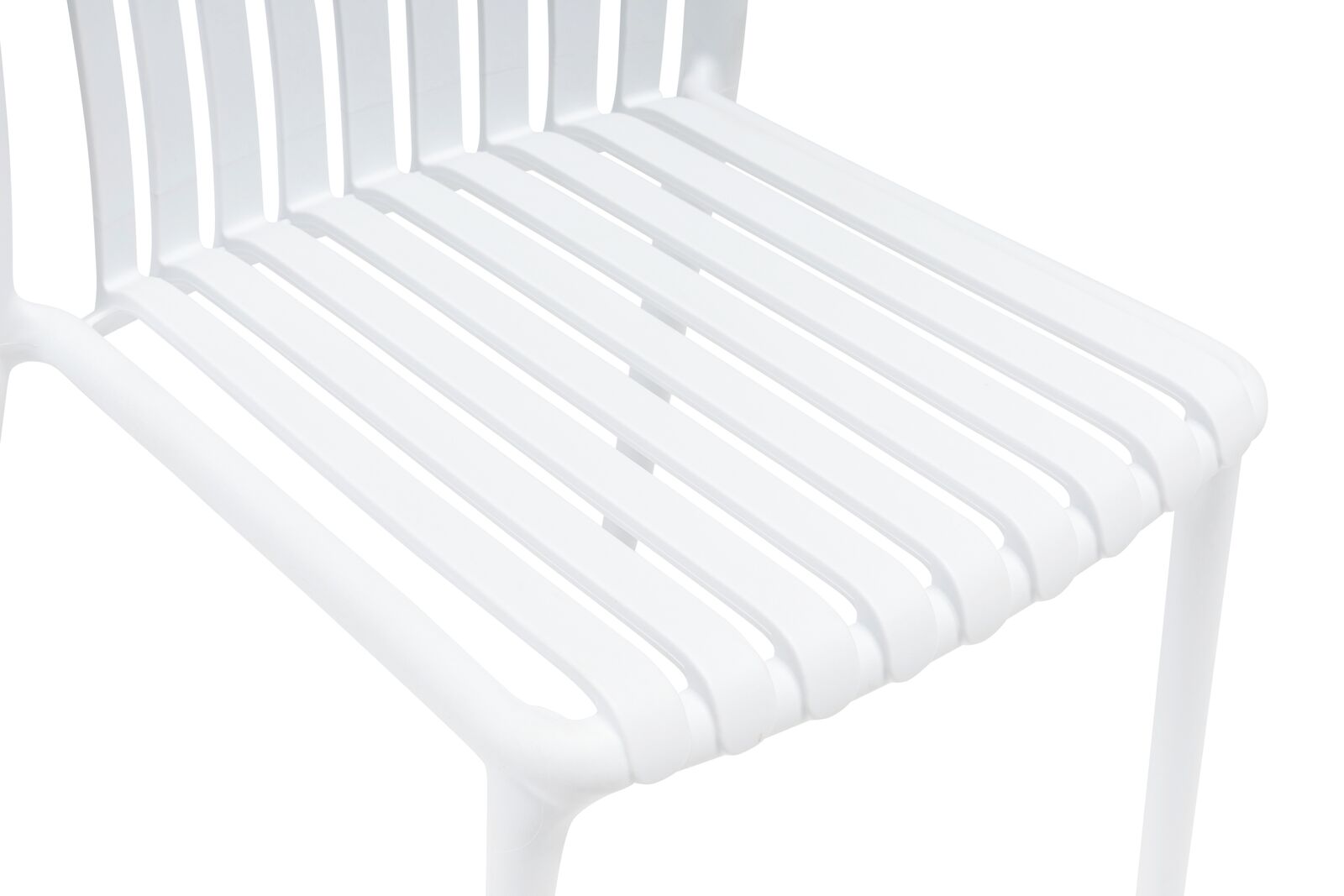 Chaise empilable blanc Kettler - Lago