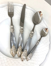 Versailles argent gris - Maison porcel  | Porcelaine