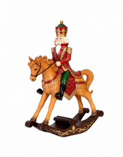 Casse-Noisette sur Cheval à Bascule – 29 cm