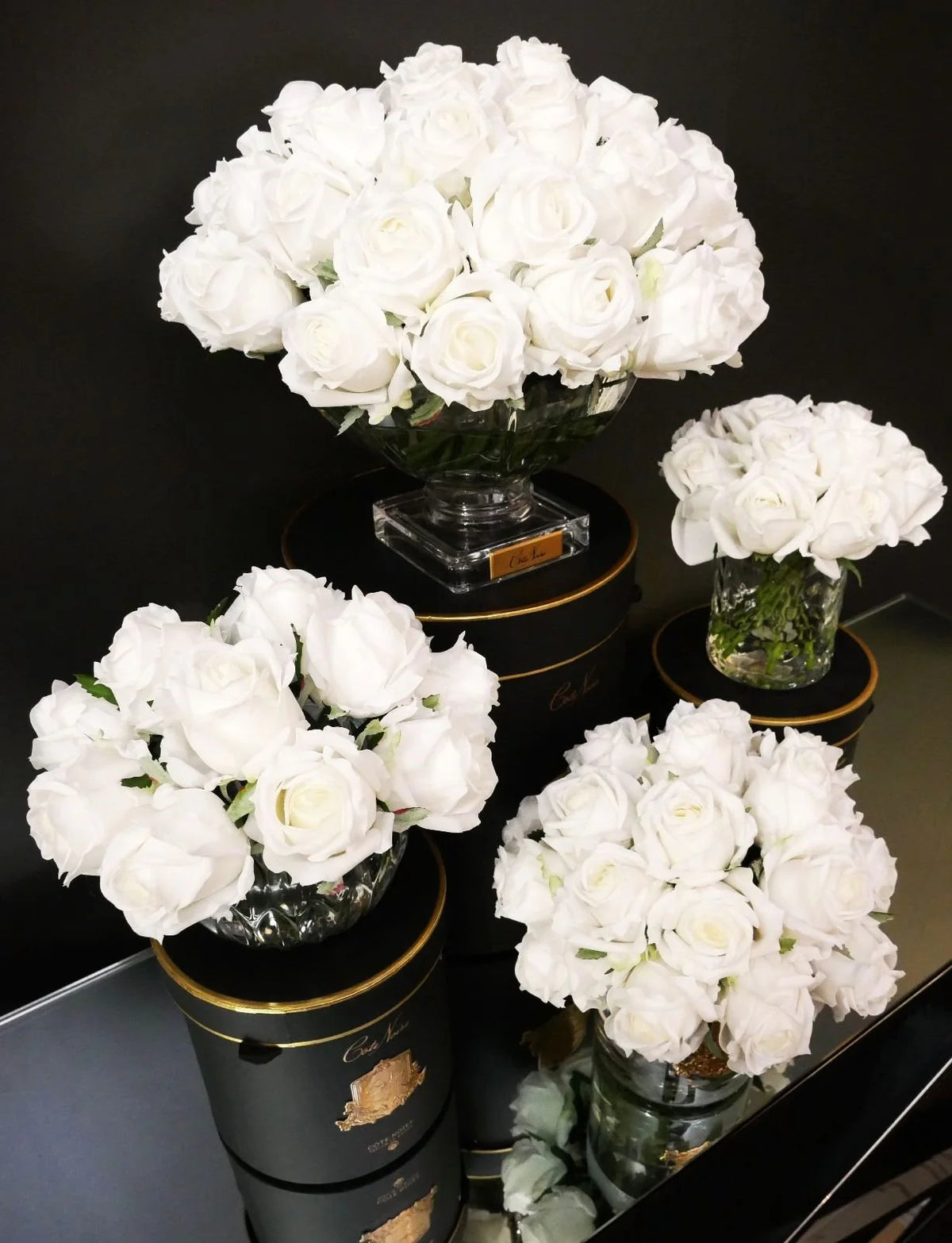 37 Roses Bouquet luxury 37 roses cote noir – Maison porcel | Porcelaine
