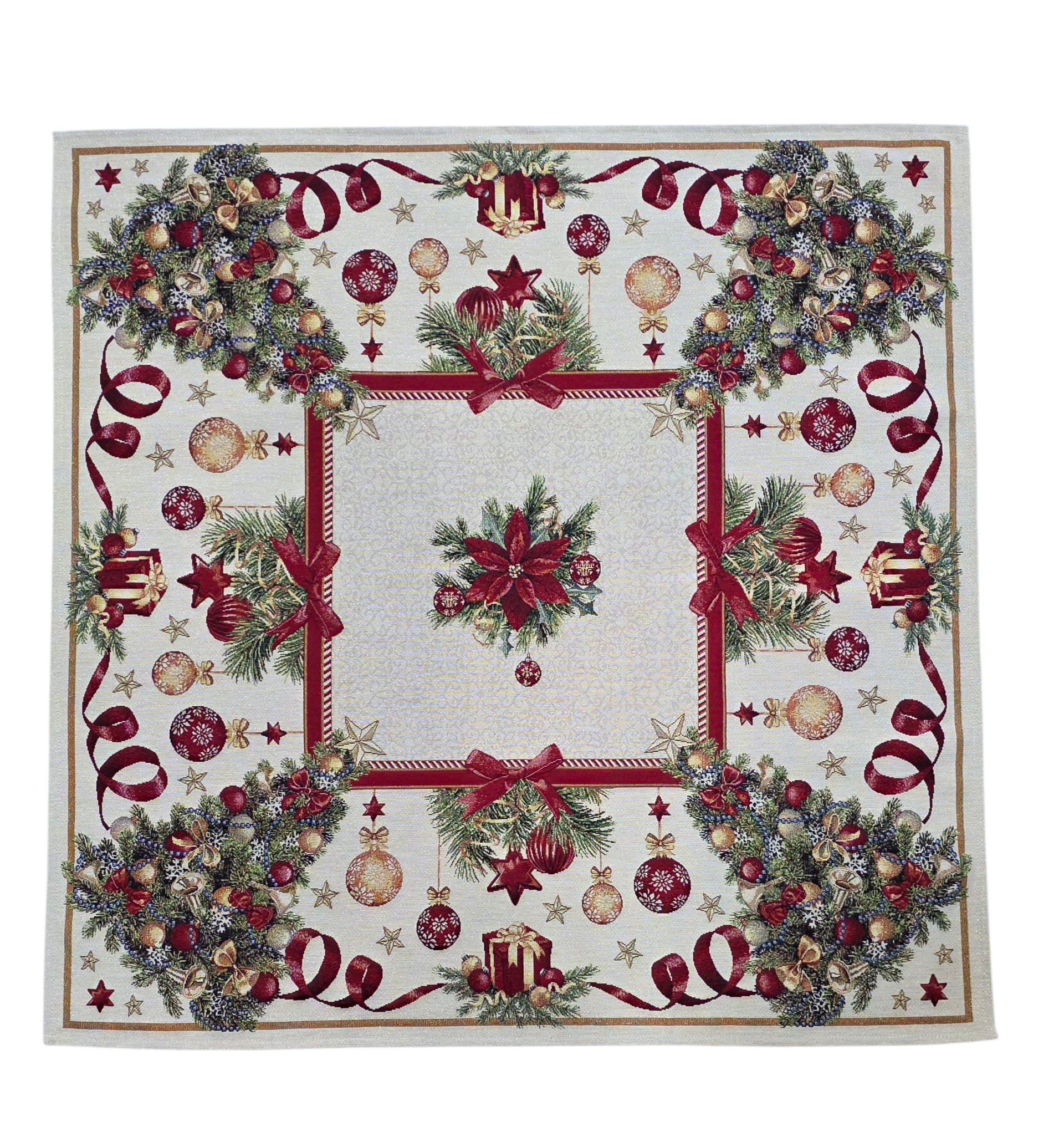 Centre de table Sapin de Noël Lurex