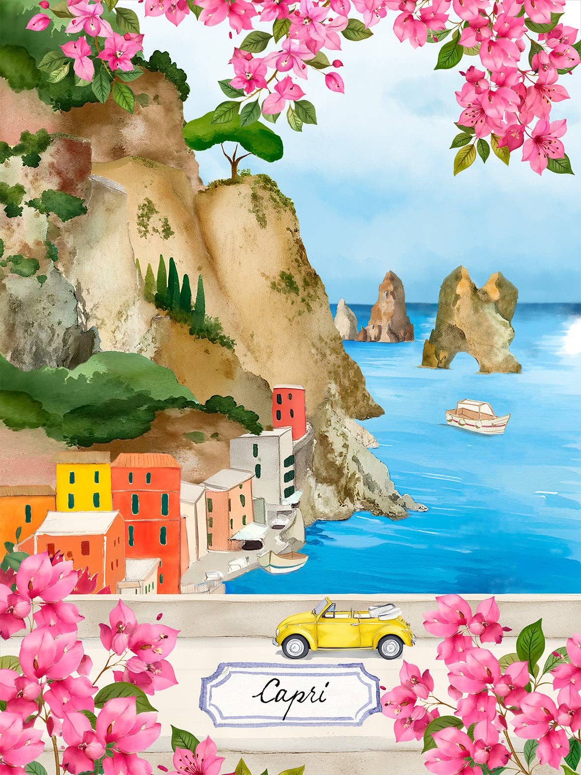 Torchons de cuisine 100% Lin - Capri