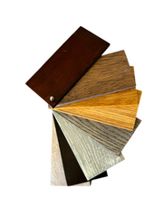 Solid wood sample book