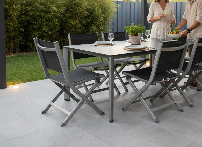 Chaise pliante silver Kettler - Basicplus