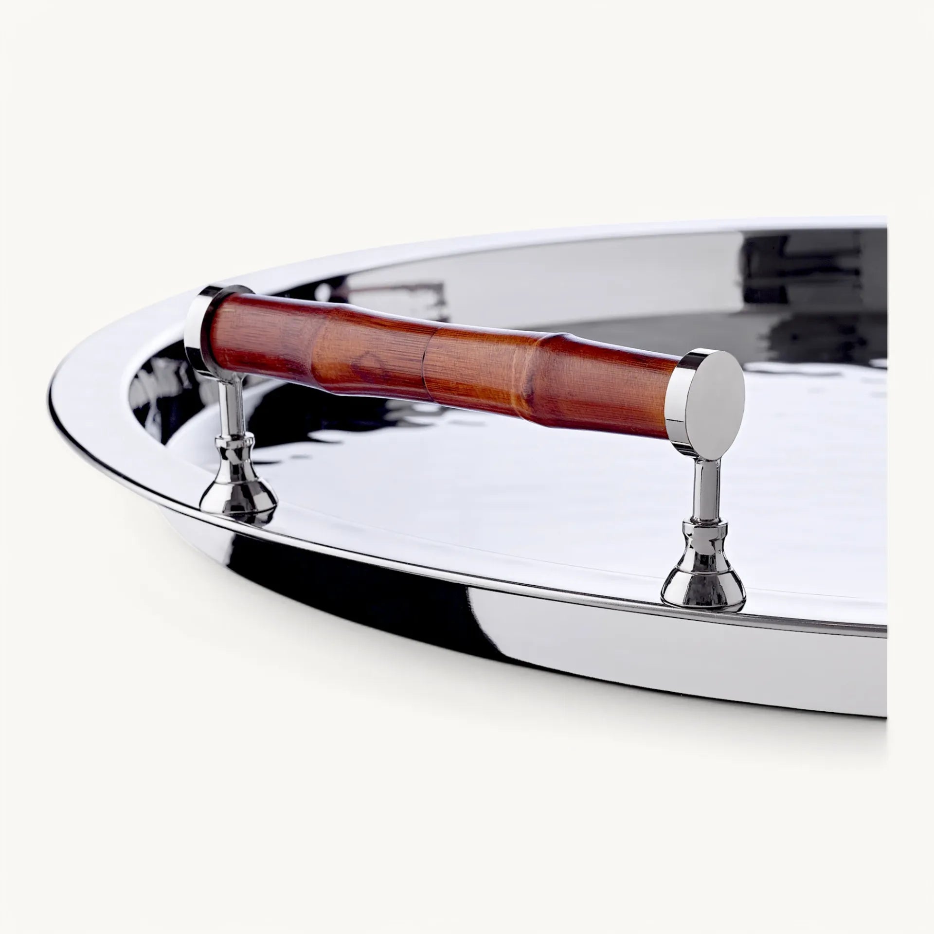 Plateau avec poignées en bambou - Hugo