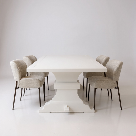 Table à manger Harper - Blanche