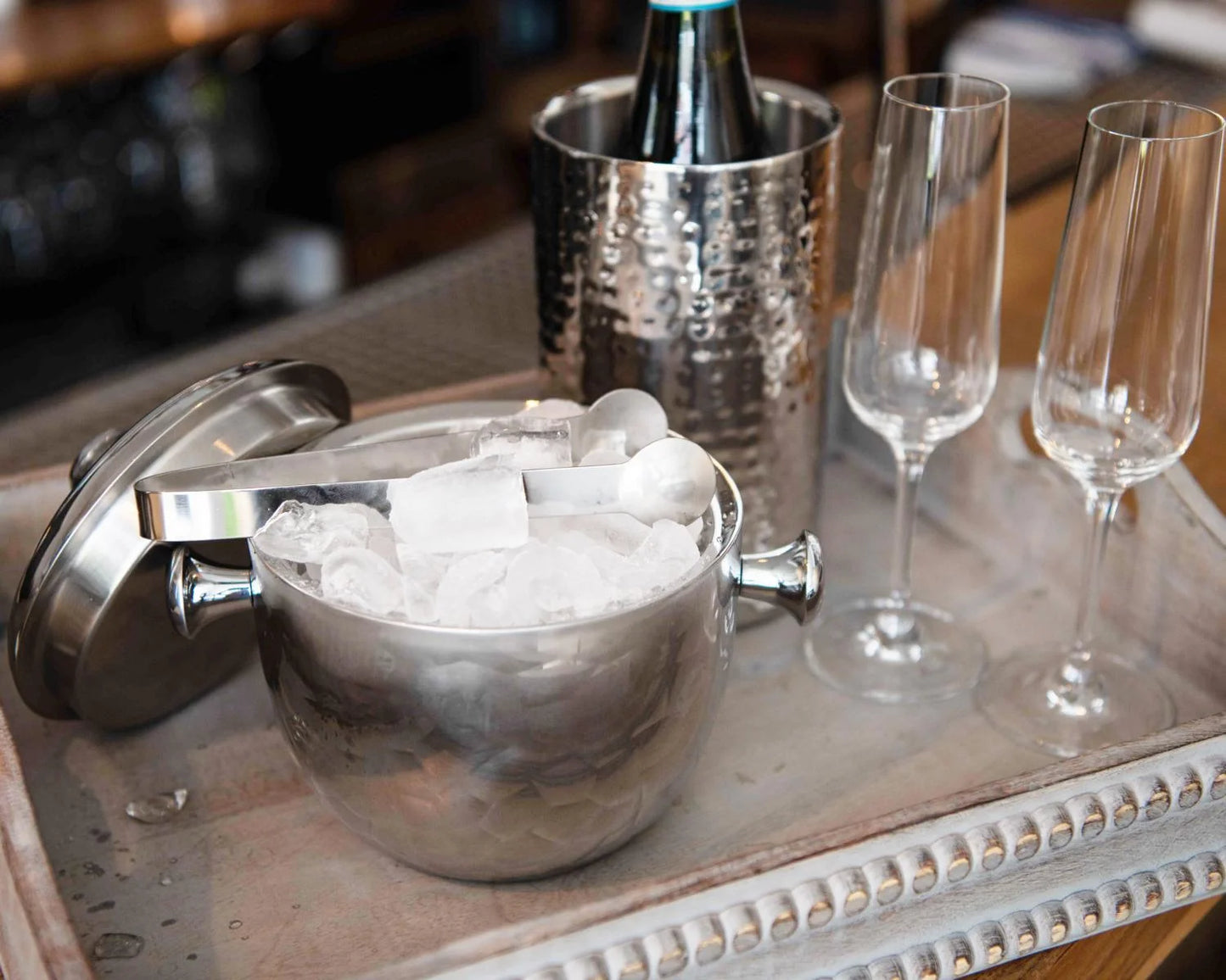 Seau à Glace avec Couvercle & Pince - Rico