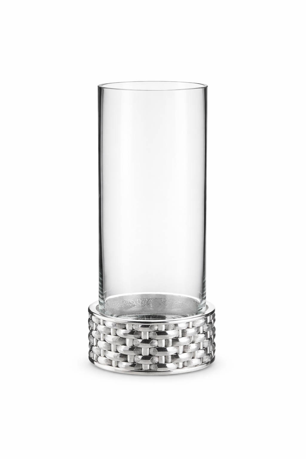 Vase en résine argentée - Vimini